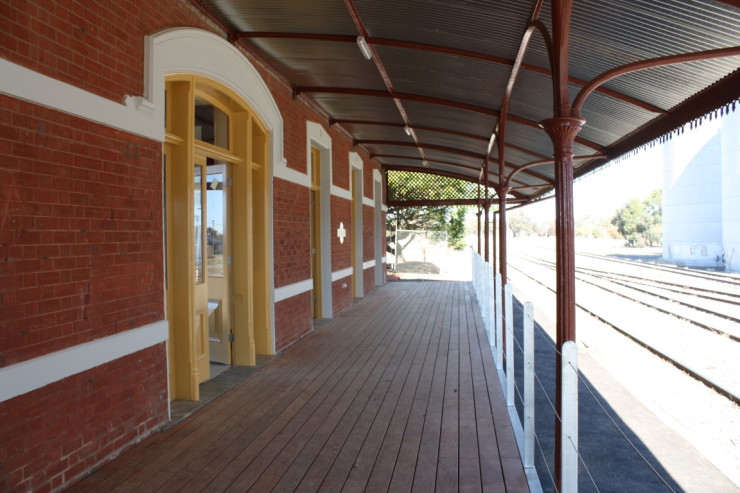 Yarrawonga Railway Station