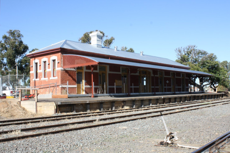 Yarrawonga Railway Station