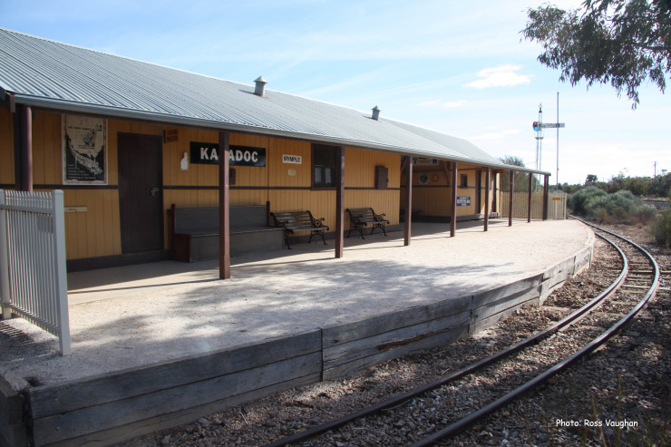Karadoc (ex Irymple) Railway Station, May 2013