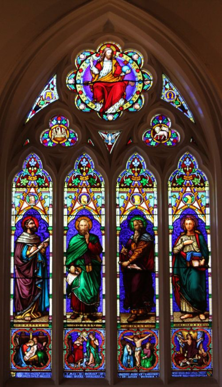The Prince Consort window, Holy Trinity, Kew