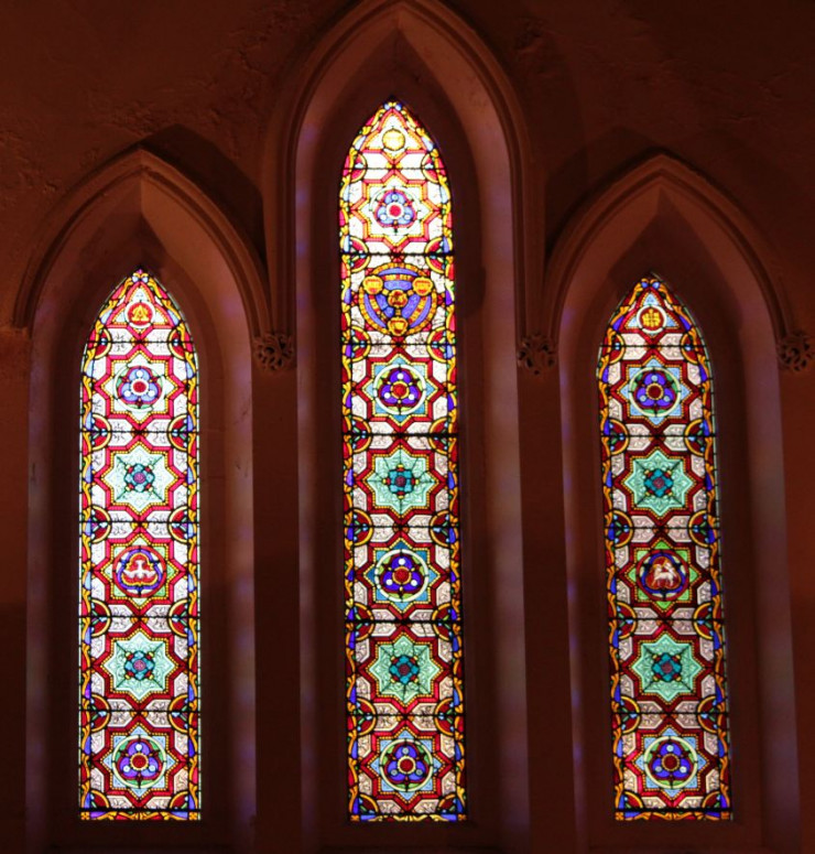 The Trinity window, Holy Trinity, Kew.