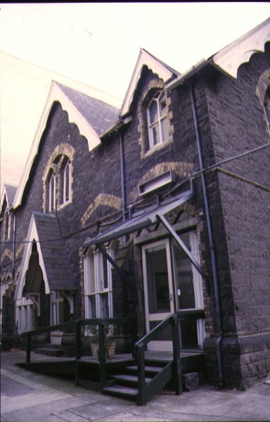 wesley church precinct lonsdale street melb former school