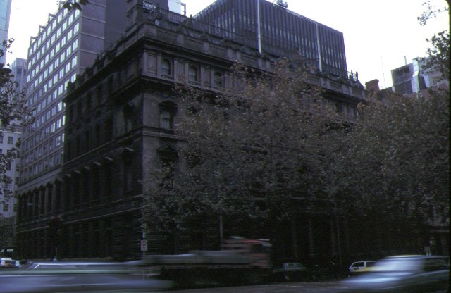 the australia club william street melb external front view