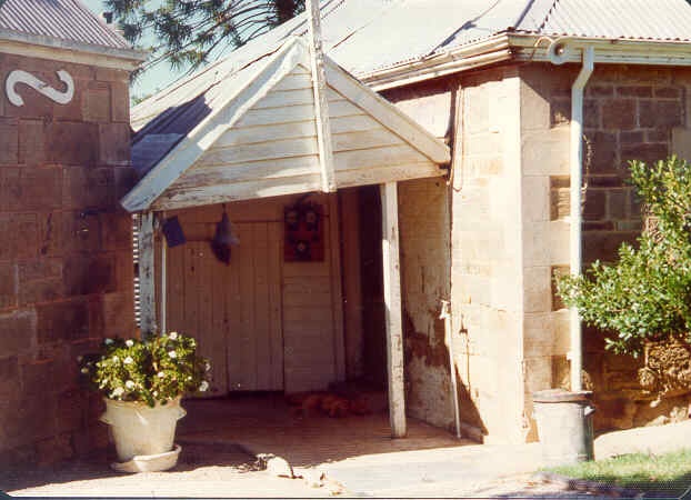 adelaide vale homestead and outbuildings goornong rear view