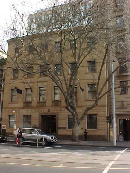 anzac house collins street melbourne front view jul1999