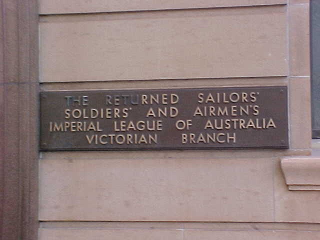 anzac house collins street melbourne plaque jul1999