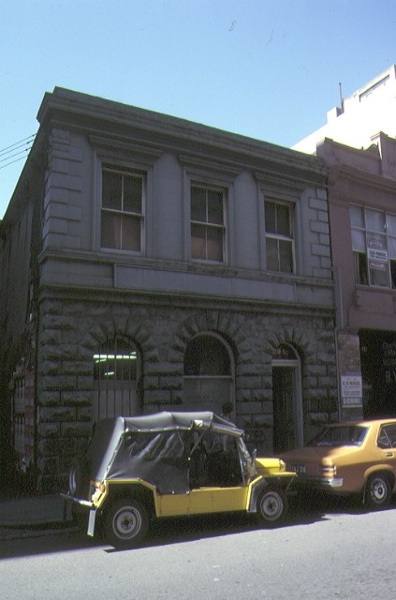 warehouse flinders lane melbourne front view jan1979