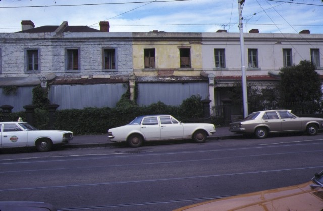 1 glass terrace gertrude street fitzroy front view row jul78