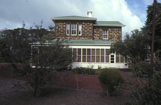 mt talbot homestead mt talbot horsham homestead side elevation sep1979