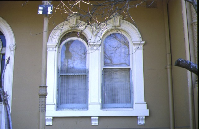 barcelona terrace brunswick steret fitzroy window detail