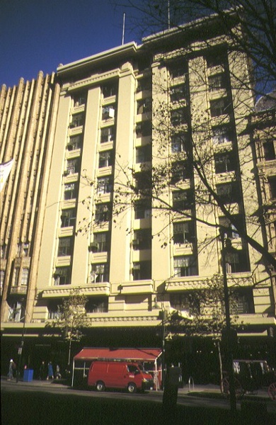 1 capitol house swanston street melbourne front elevation jun1997