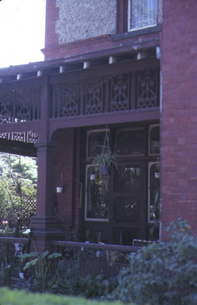 st hildas house clarendon street east melbourne verandah detail sep1981
