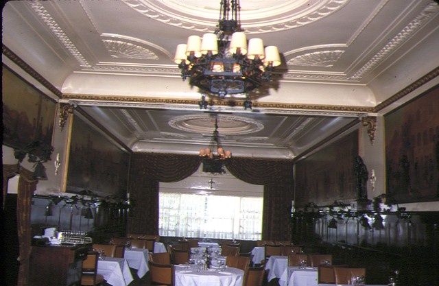 cafe florentino bourke street melbourne interior dining room