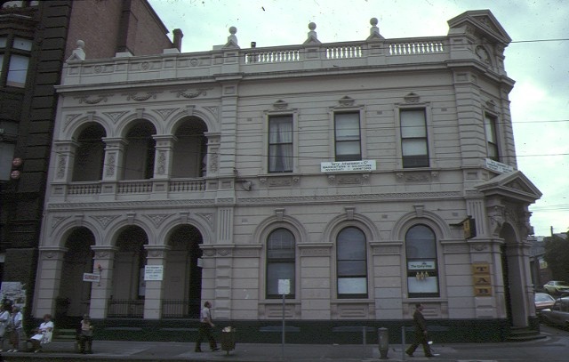 former union bank of australia smith street fitzroy front elevation mar1980