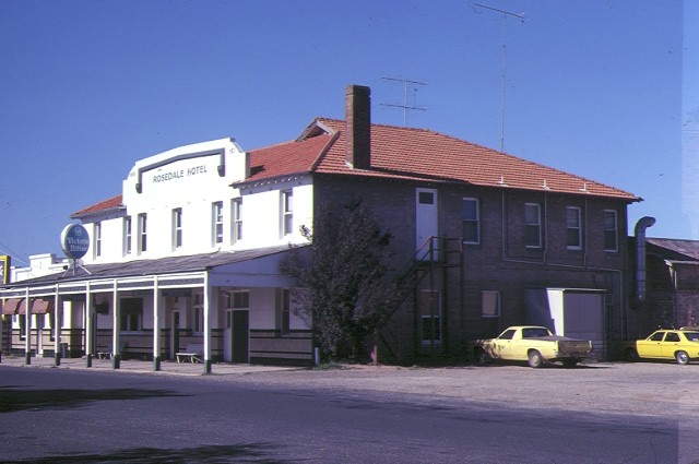 1 rosedale hotel lyons street rosedale rear view of hotel feb1982