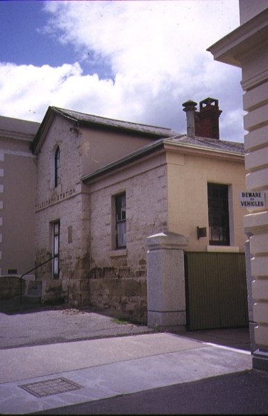 former telegraph office and faulder watson hall barker street castlemaine side view telegraph office