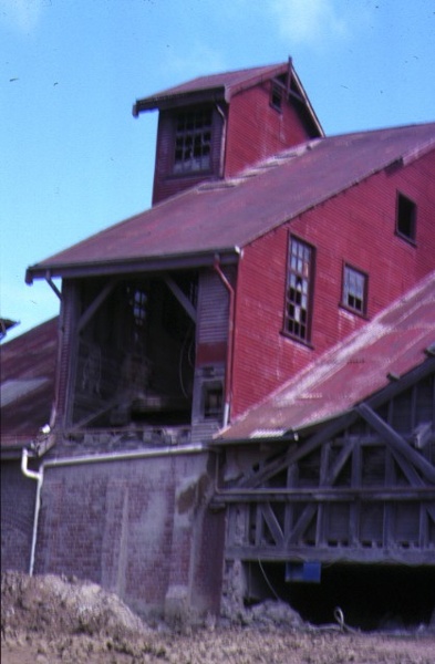 former standard brickworks federation street box hill red corrugated iron building