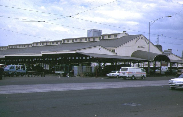 1 queen victoria market victoria street melbourne front view market sheds