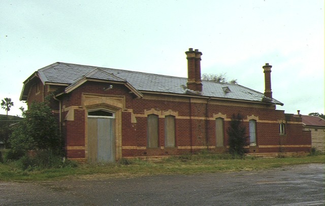 1 former yea railway station station street yea front view