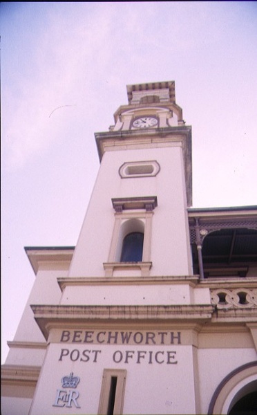 beechworth post office ford street beechworth tower elevation mar1998