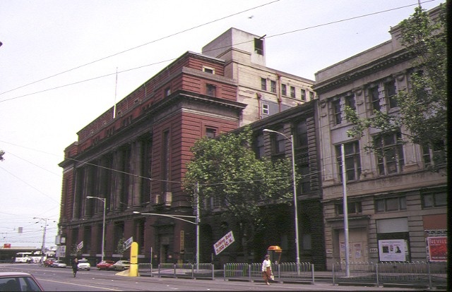 former mail exchange bourke street melbourne rear view