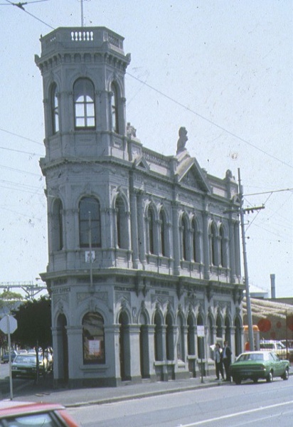 1 former north fitzroy port office st georges road fitzroy front corner elevation