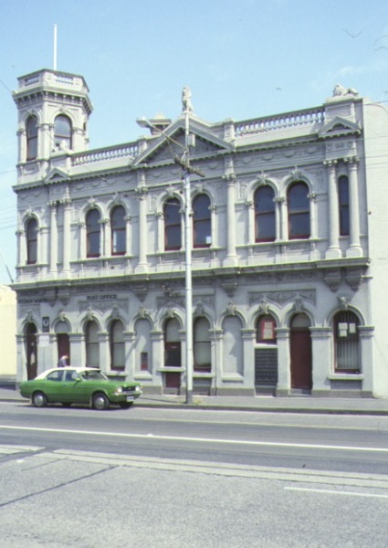 former north fitzroy port office st georges road fitzroy front elevation