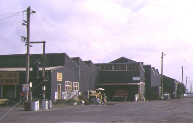 exhibition goods shed spencer street melbourne remnants of number 1 shed