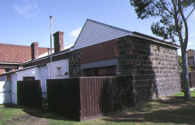 holy trinity anglican church complex sydney road coburg school rear view aug1992