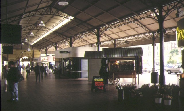 flinders street railway station complex flinders street melbourne interior along st kilda road