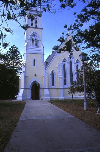 1 st george the martyr church &amp; parish hall hobson street queenscliff front view