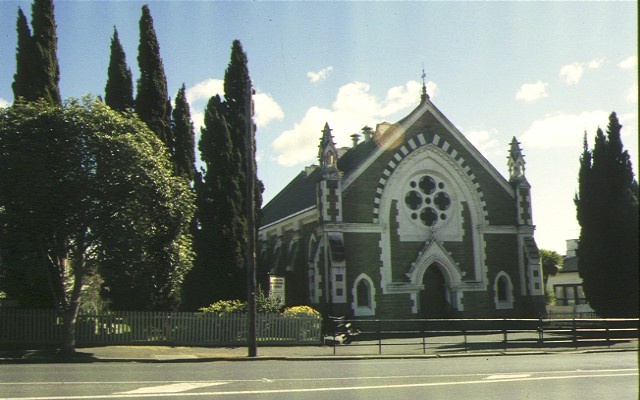 1 former newtown methodist church pakington street geelong front view aug1995