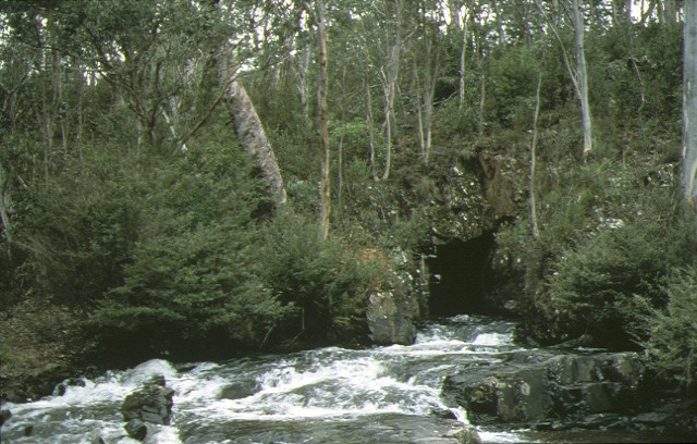 1 delegate river gold diversion tunnel bonang entrance view