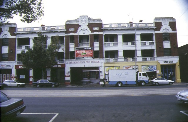 1 former number 3 carlton fire station swanston street carlton front view