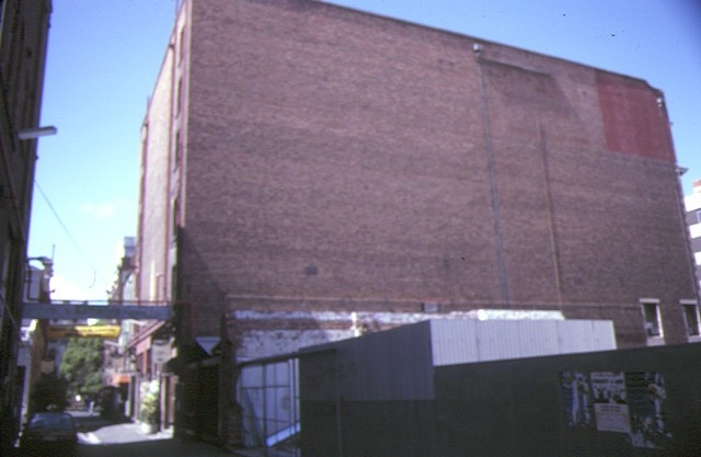 storey hall swanston street melbourne rear elevation