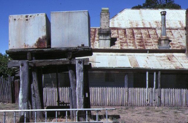 day's flour mill complex murchison corrugated iron building