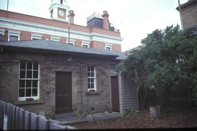 former telegraph station ryrie street geelong rear entry jul1984
