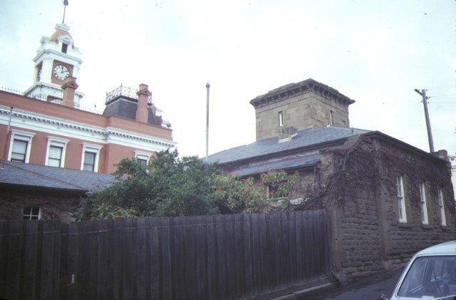 former telegraph station ryrie street geelong rear view jul1984