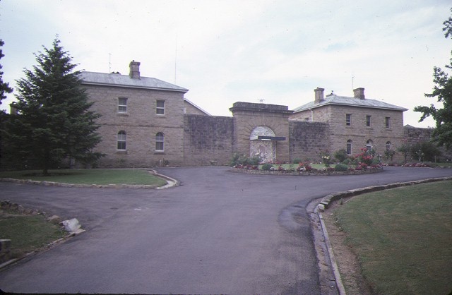 1 h m prison william street beechworth front view dec1984