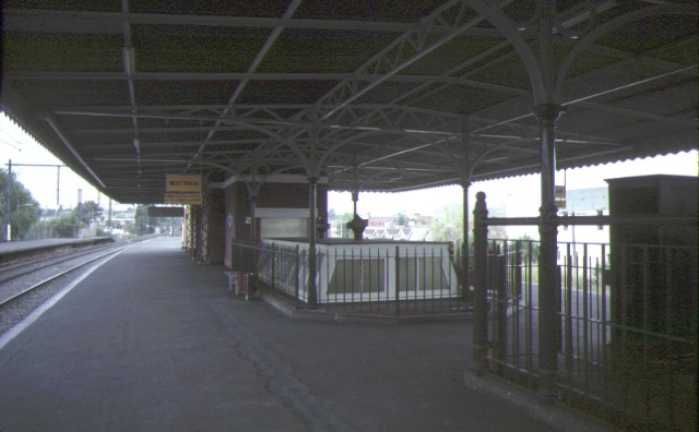auburn railway station complex platform jun1984