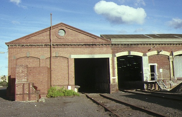 geelong railway station &amp; goods shed geelong goods shed north facade jun1989