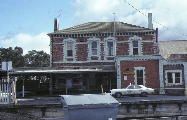 geelong railway station &amp; goods shed geelong side view