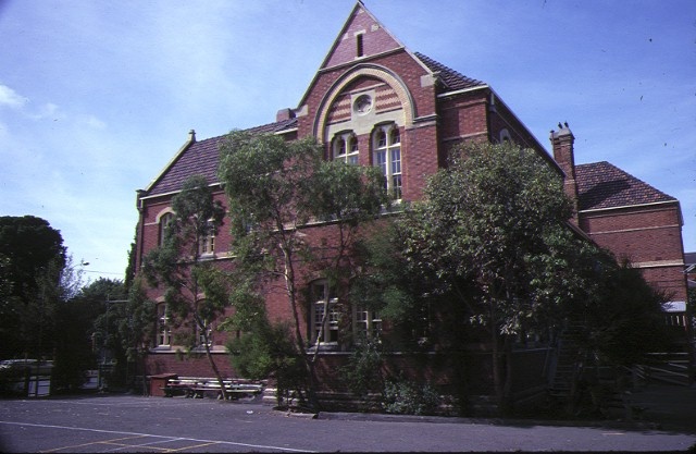 primary school number 2605 rathdowne street carlton side view feb1985