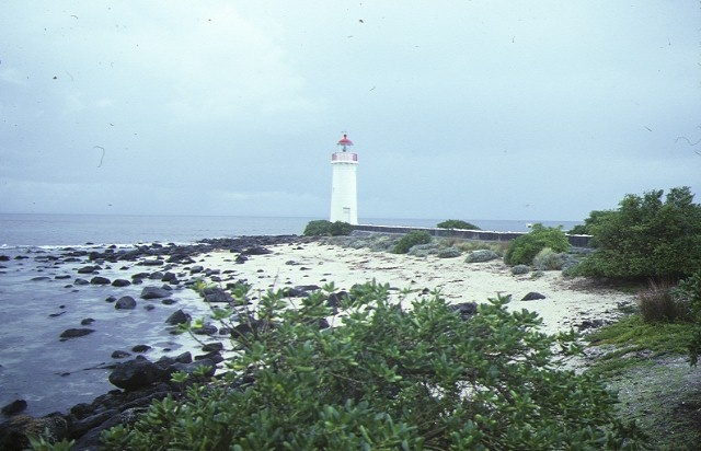 griffith island lighthouse griffith island port fairy landscape