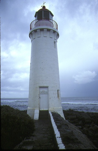 griffith island lighthouse griffith island port fairy rear view