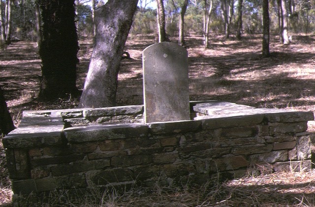 1 deadman's gully burial ground fryerstown grave stone