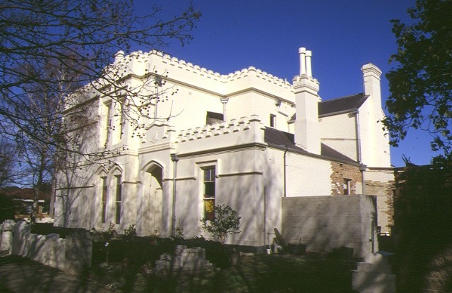 1 tudor house 52 pasco street williamstown northern elevation sep1999