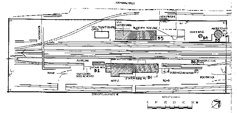 wangaratta railway station plan