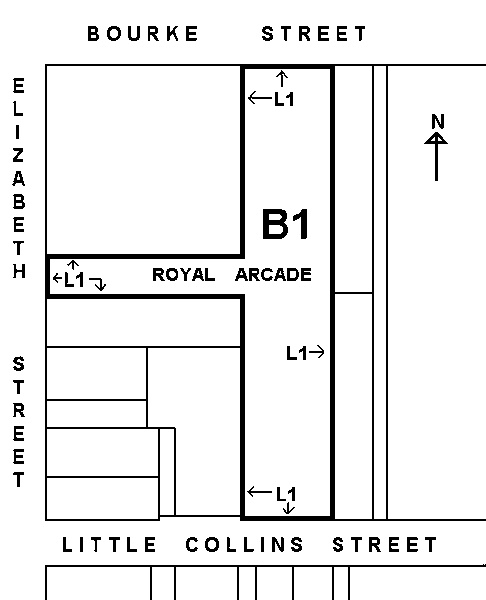 royal arcade plan