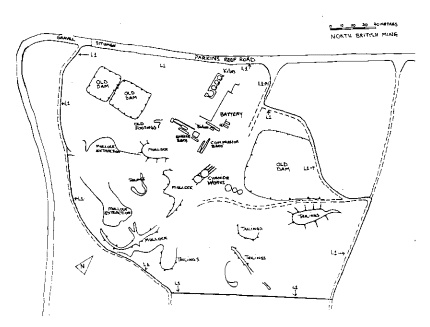 north british gold mine plan